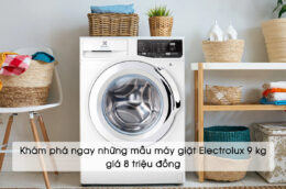 Khám phá ngay những mẫu máy giặt Electrolux 9 kg giá 8 triệu đồng