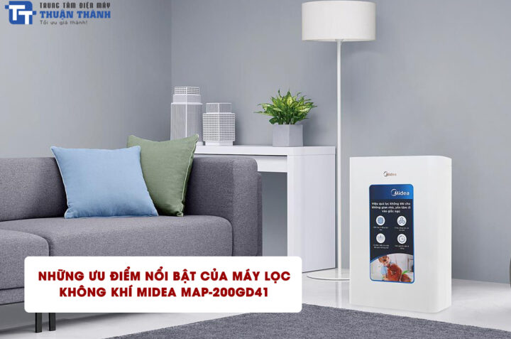 Những ưu điểm nổi bật của máy lọc không khí Midea MAP-200GD41