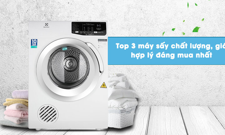 Top 3 máy sấy chất lượng, giá hợp lý đáng mua nhất