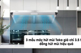 3 mẫu máy hút mùi Teka giá chỉ 3.5 triệu đồng hút mùi hiệu quả
