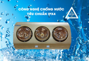 Đèn sưởi Klopper 02 3 bóng