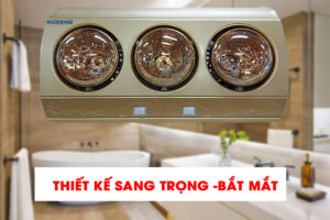 Đèn sưởi Klopper 02 3 bóng