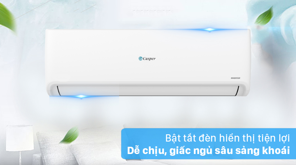 Điều hòa Casper GC-12IS32 model 2021 thiết kế mới, hiện đại và sang trọng