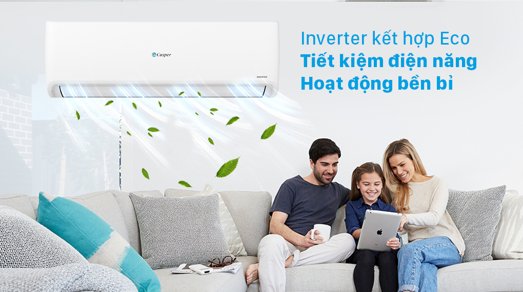 Điều hòa Casper GC-18IS32 model 2021 tiết kiệm điện