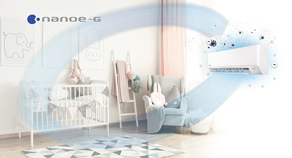 Công nghệ lọc khí Nanoe-G của điều hòa Panasonic CU/CS-PU9WKH-8M