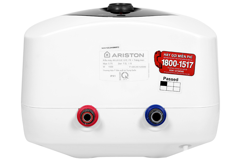 Bình Nóng Lạnh Ariston 6 Lít AN LUX 6 UE 1.5 FE