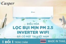 Khám phá những công nghệ lọc không khí của điều hòa Casper