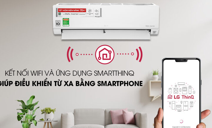 Những công nghệ nổi bật của điều hòa LG V13API1 model 2021