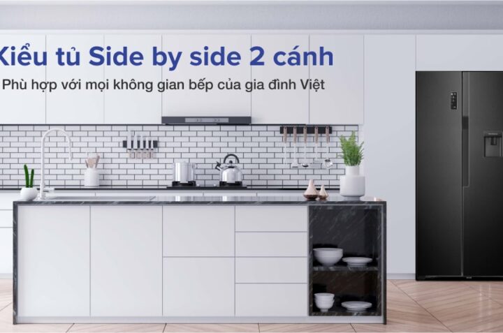 Những tính năng hiện đại của tủ lạnh Casper RS-575VBW 551 Lít