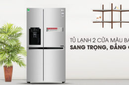 Nhũng ưu và nhược điểm của tủ lạnh LG GR-D247JDS 601 Lít Side by Side