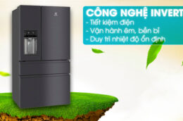 Top 3 tủ lạnh Electrolux Inverter bán chạy nhất tại điện máy Thuận Thành