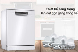 3 lý do khiến bạn nên chọn mua máy rửa bát Bosch SMI4HCS48E