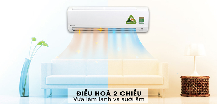 Ưu điểm của điều hòa Daikin FTHF35RAVMV 2 chiều