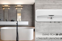 Khám phá 3 mẫu bình nóng lạnh Ariston 20 lít dưới 3 triệu