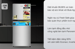 Khám phá những công nghệ hiện đại có trên tủ lạnh Panasonic NR-TV261APSV 234 Lít