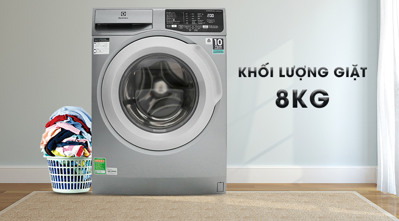 Máy giặt Electrolux inverter 8Kg EWF8025CQWA