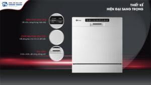 Máy rửa bát Cores LE-08FS21 8 Bộ