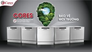 Máy rửa bát Cores LE-08FS21 8 Bộ