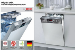 Những lợi ích của việc sử dụng máy rửa bát Bosch