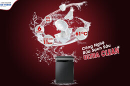 Những lý do khiến người dùng nên lựa chọn máy rửa bát Cores BE-14FB21