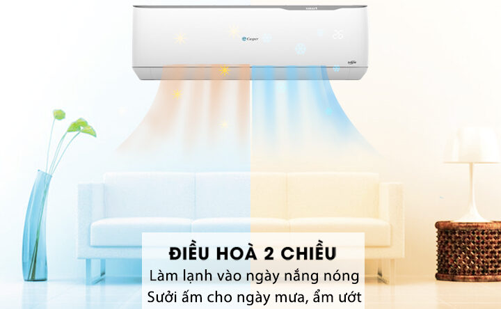 5 ưu điểm nổi bật của điều hòa Casper GH-12TL32 12000BTU 2 chiều