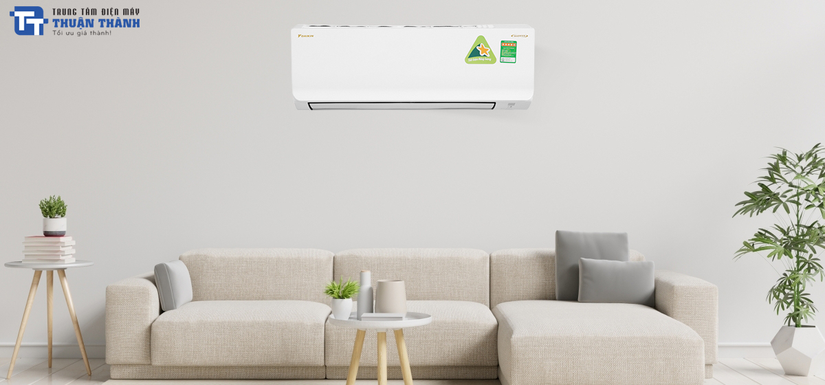 Về thiết kế của điều hòa Daikin FTKB35WAVMV 12000BTU