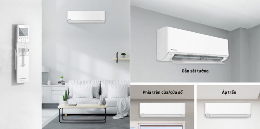 Về thiết kế của điều hòa Panasonic XZ9XKH-8 2 chiều 9000BTU