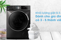 Những mẫu máy giặt cửa trước giá rẻ, chất lượng cho gia đình 5 người