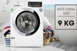 4 lý do nên chọn mua máy giặt Electrolux EWF9025BQWA 9kg