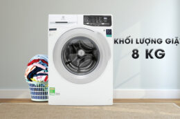 Lý do khiến máy giặt Electrolux EWF8025CQWA 8kg được ưa chuộng