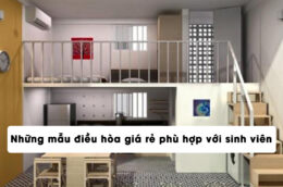 Những mẫu điều hòa giá rẻ phù hợp với sinh viên