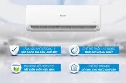 Những ưu điểm khiến điều hòa Casper HC-24IA32 được ưa chuộng