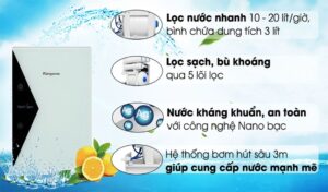 Máy lọc nước Kangaroo Hydrogen KG100HU 5 Lõi