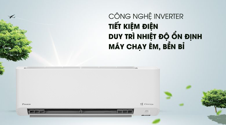 Điều hòa Daikin FTKY35WAVMV 12000BTU giúp tiết kiệm điện năng
