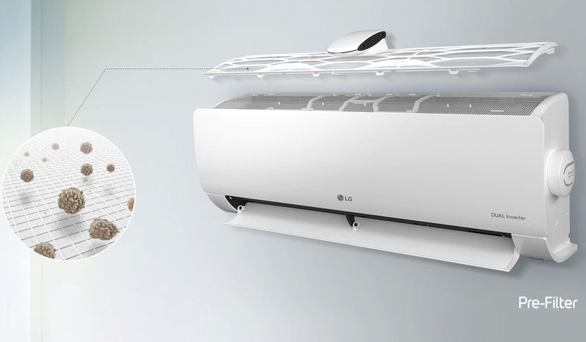 Tính năng làm sạch không khí của điều hòa LG B24END1 24000BTU