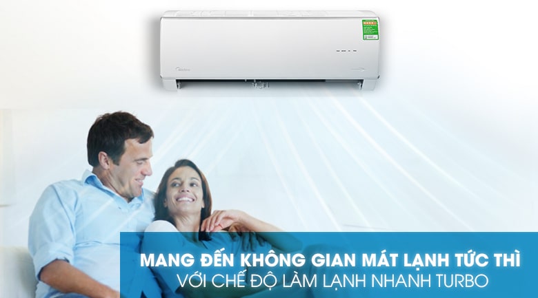 Điều hòa Midea MSAFG-10CRN8 9000BTU 1 chiều trang bị nhiều tính năng hiện đại