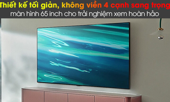 Khám phá công nghệ hình ảnh và âm thanh của Smart Tivi Samsung QA65Q80AAKXXV