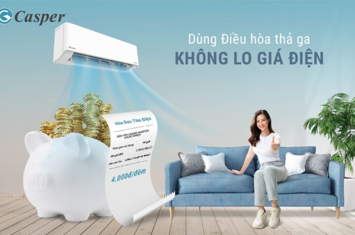 Khám phá mẫu điều hòa Casper GC-12IS33 Inverter model mới nhất