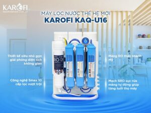 Máy lọc nước Karofi KAQ-U16 10 Lõi