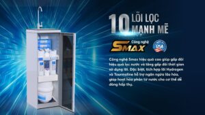 Máy lọc nước Karofi Hydrogen KAQ-O07 10 Lõi Wifi
