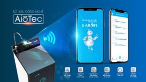 Máy lọc nước Karofi Hydrogen KAQ-P95 10 Lõi Wifi