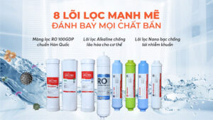 Máy lọc nước Karofi Livotec 311 8 Lõi