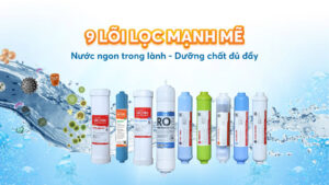 Máy lọc nước Karofi Livotec 510 9 Lõi