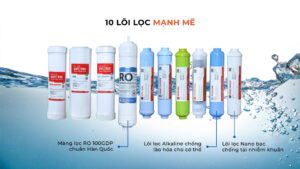 Máy lọc nước Karofi Livotec 512 10 Lõi