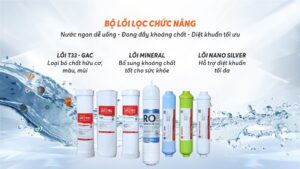 Máy lọc nước Karofi Livotec 600 lạnh nguội 8 Lõi