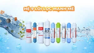 Máy lọc nước Karofi Livotec 612 9 Lõi nóng lạnh
