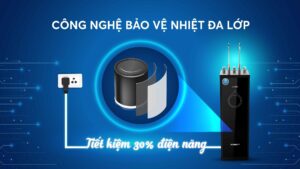 Máy lọc nước Karofi Optimus Duo O-D138 8 Lõi Nóng Lạnh