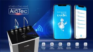 Máy lọc nước Karofi KAD-D50 10 Lõi nóng lạnh