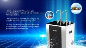 Máy lọc nước Karofi KAD-D50 10 Lõi nóng lạnh