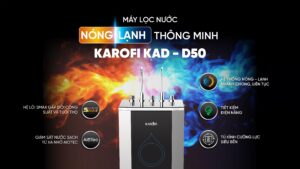 Máy lọc nước Karofi KAD-D50 10 Lõi nóng lạnh